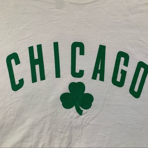 Champion x Chicago Cubs Lucky Cloverleaf T-Shirt XL - Picture 4 of 6